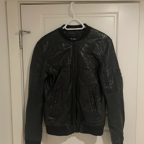 Only and Sons Genuine Leather jacket